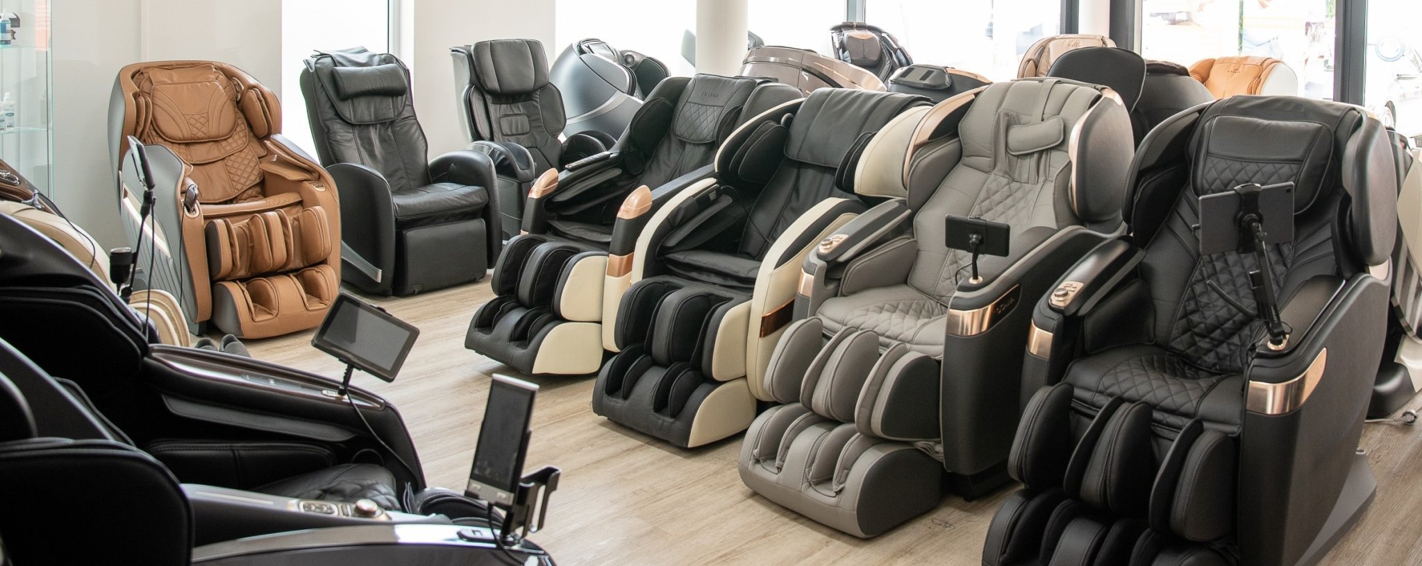 Massagestoel tentoonstellingen - Massagestoelwereld