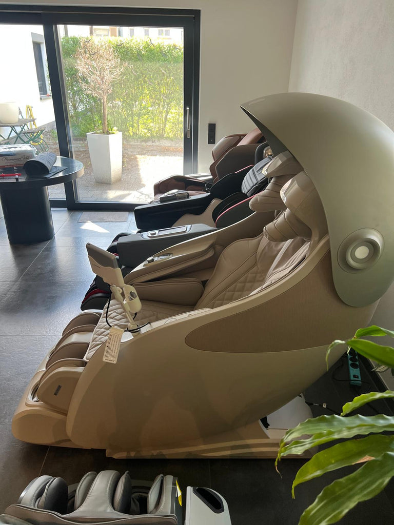Alpha Techno AT 8701 Schoudermengkraan Standhouder in beige