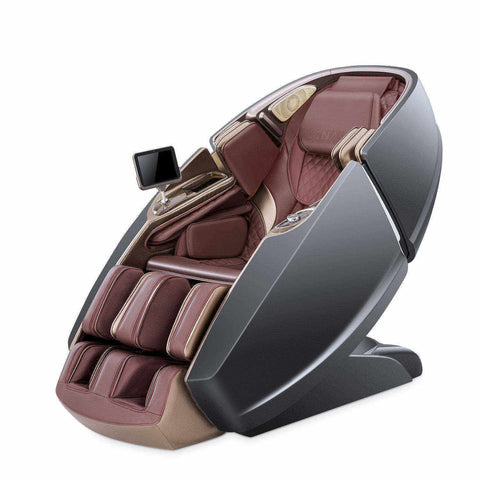 De ruimtecapsule - NAIPO MGC-8900-massage-stoel-zwart-rood-imitatie-leder-massage-stoel-wereld